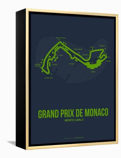 Monaco Grand Prix 2-NaxArt-Framed Stretched Canvas