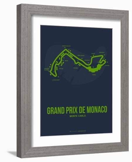 Monaco Grand Prix 2-NaxArt-Framed Art Print