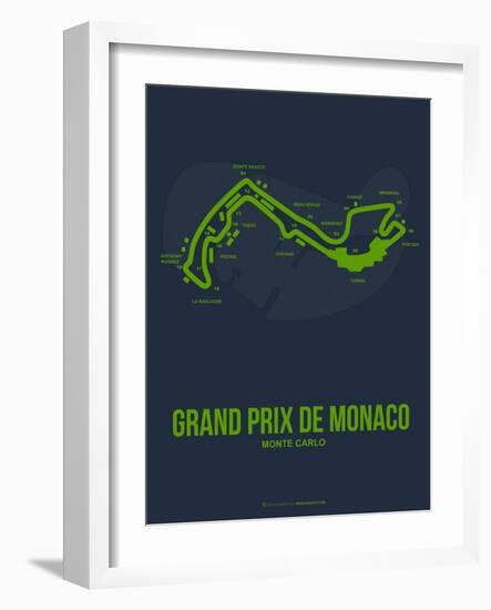 Monaco Grand Prix 2-NaxArt-Framed Art Print