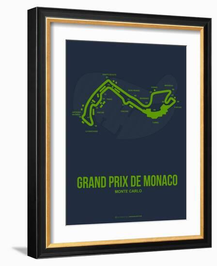 Monaco Grand Prix 2-NaxArt-Framed Art Print