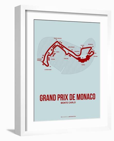 Monaco Grand Prix 3-NaxArt-Framed Art Print