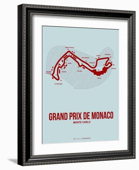 Monaco Grand Prix 3-NaxArt-Framed Art Print