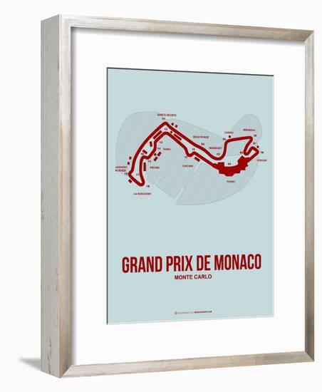 Monaco Grand Prix 3-NaxArt-Framed Art Print