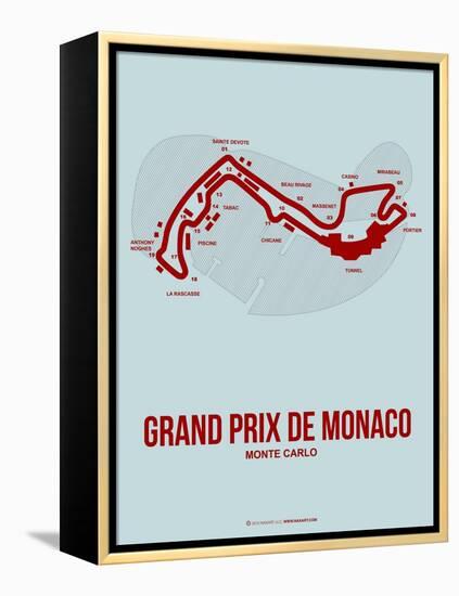 Monaco Grand Prix 3-NaxArt-Framed Stretched Canvas