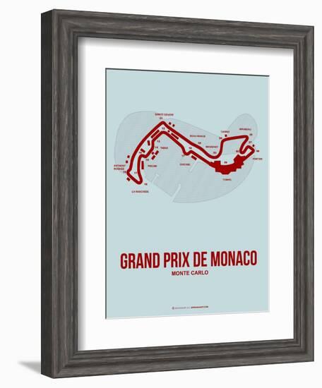 Monaco Grand Prix 3-NaxArt-Framed Art Print