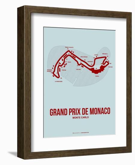 Monaco Grand Prix 3-NaxArt-Framed Art Print