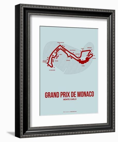 Monaco Grand Prix 3-NaxArt-Framed Art Print