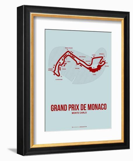 Monaco Grand Prix 3-NaxArt-Framed Art Print