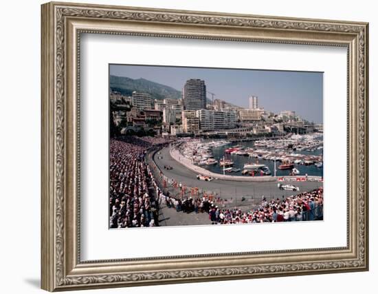 Monaco Grand Prix-Vittoriano Rastelli-Framed Photographic Print