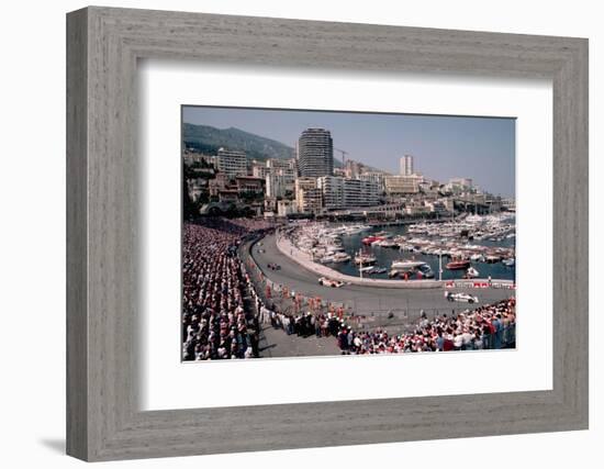 Monaco Grand Prix-Vittoriano Rastelli-Framed Photographic Print