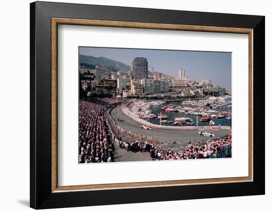 Monaco Grand Prix-Vittoriano Rastelli-Framed Photographic Print