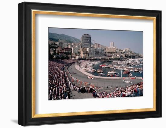 Monaco Grand Prix-Vittoriano Rastelli-Framed Photographic Print