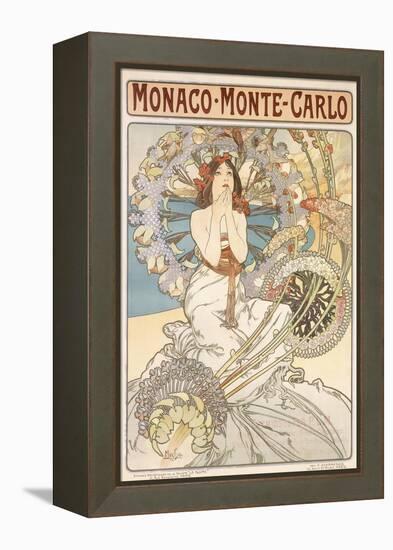 Monaco, Monte Carlo, 1897-Alphonse Mucha-Framed Premier Image Canvas