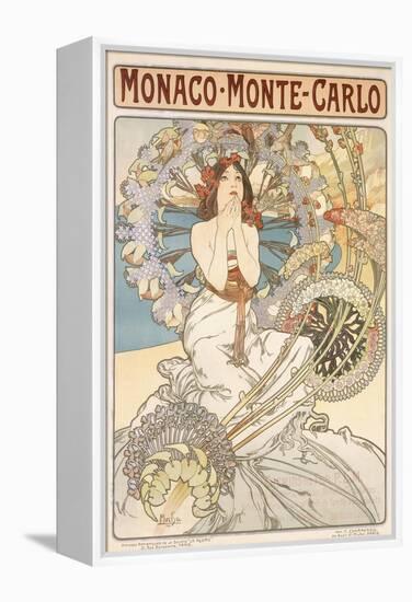 Monaco, Monte Carlo, 1897-Alphonse Mucha-Framed Premier Image Canvas