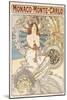 Monaco, Monte Carlo, 1897-Alphonse Mucha-Mounted Giclee Print