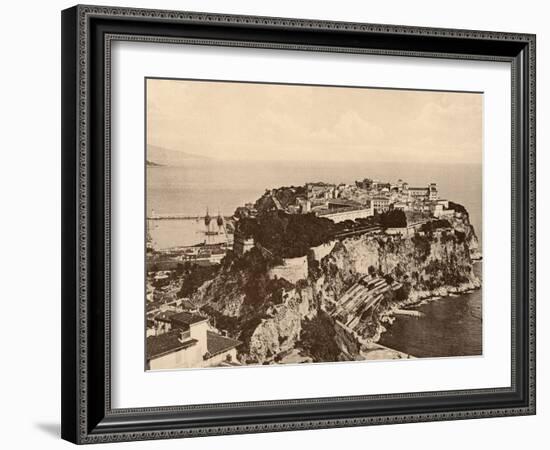 Monaco - Palace-null-Framed Photographic Print