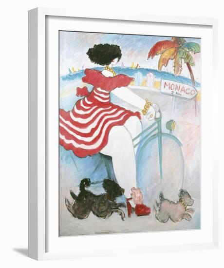 Monaco-Michel Boulet-Framed Giclee Print