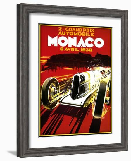 Monaco-Kate Ward Thacker-Framed Giclee Print