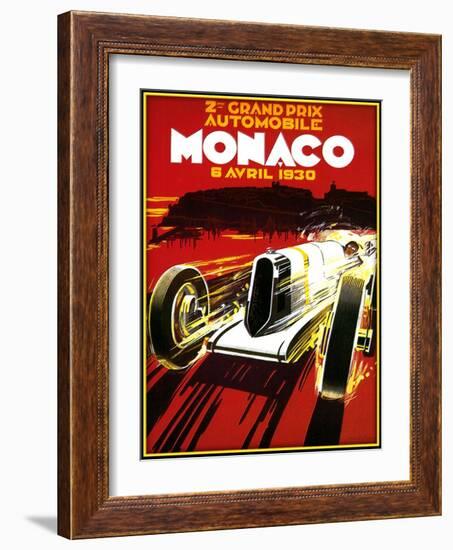 Monaco-Kate Ward Thacker-Framed Giclee Print