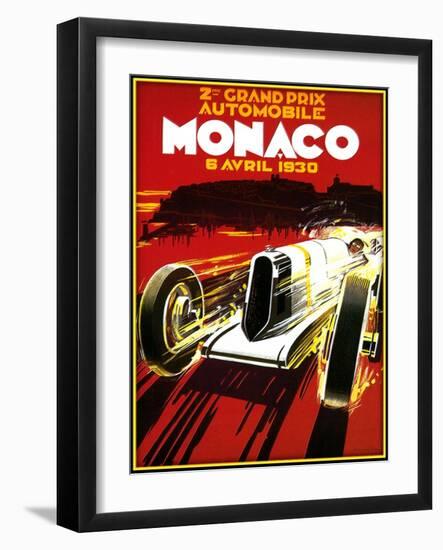 Monaco-Kate Ward Thacker-Framed Giclee Print