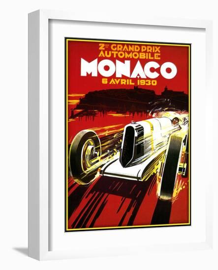 Monaco-Kate Ward Thacker-Framed Giclee Print