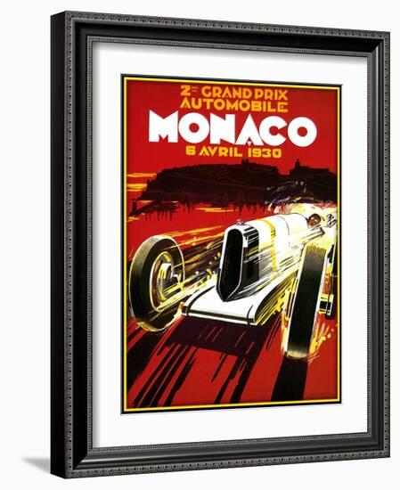 Monaco-Kate Ward Thacker-Framed Giclee Print