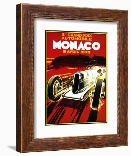 Monaco-Kate Ward Thacker-Framed Giclee Print