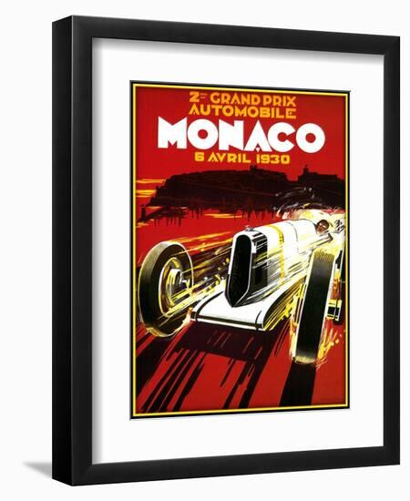 Monaco-Kate Ward Thacker-Framed Giclee Print