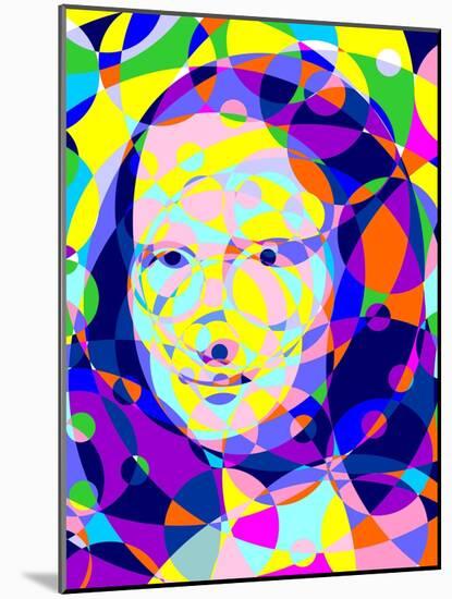 Monalisa-Cristian Mielu-Mounted Art Print