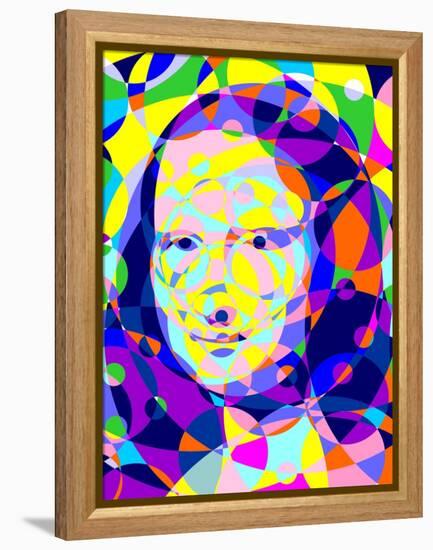 Monalisa-Cristian Mielu-Framed Stretched Canvas