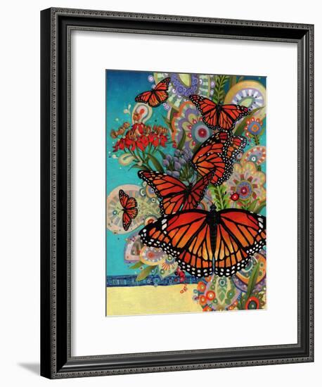 Monarch Madness-David Galchutt-Framed Giclee Print