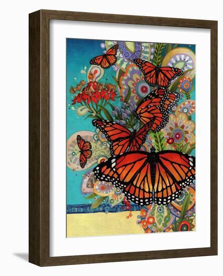 Monarch Madness-David Galchutt-Framed Giclee Print