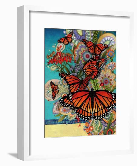 Monarch Madness-David Galchutt-Framed Giclee Print