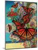 Monarch Madness-David Galchutt-Mounted Giclee Print