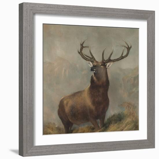 Monarch of the Glen by Edwin Landseer-Edwin Landseer-Framed Giclee Print