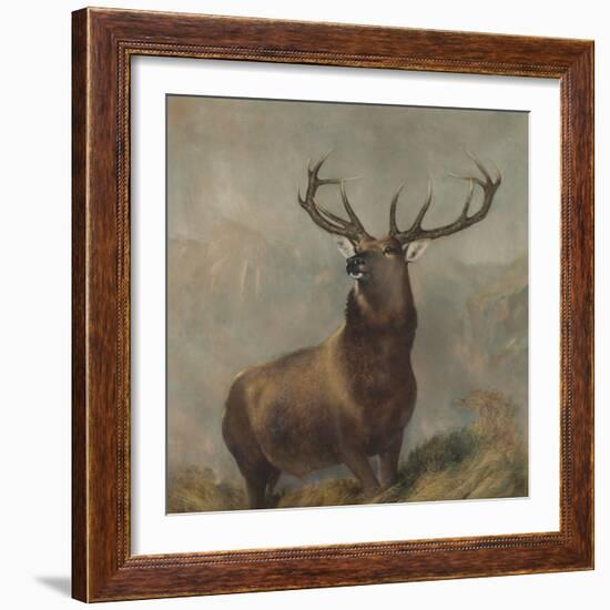 Monarch of the Glen by Edwin Landseer-Edwin Landseer-Framed Giclee Print