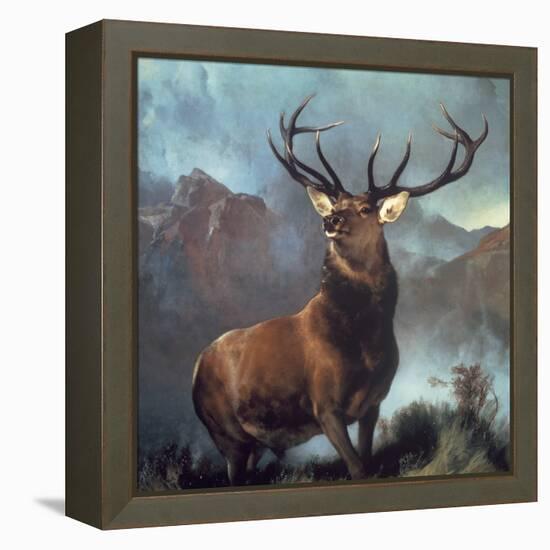 Monarch of the Glen-Edwin Henry Landseer-Framed Stretched Canvas