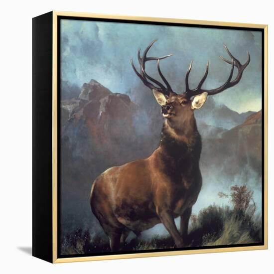 Monarch of the Glen-Edwin Henry Landseer-Framed Stretched Canvas