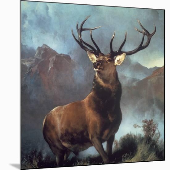 Monarch of the Glen-Edwin Henry Landseer-Mounted Premium Giclee Print