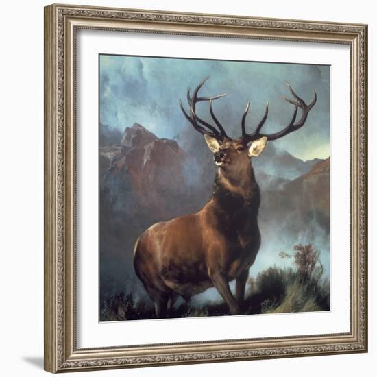 Monarch of the Glen-Edwin Henry Landseer-Framed Art Print