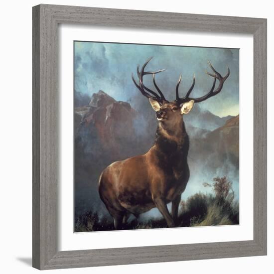 Monarch of the Glen-Edwin Henry Landseer-Framed Art Print