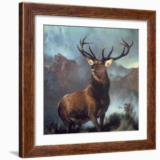 Monarch of the Glen-Edwin Henry Landseer-Framed Art Print