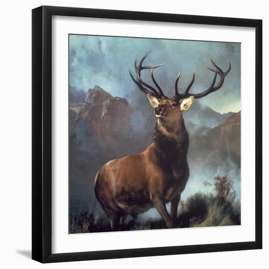 Monarch of the Glen-Edwin Henry Landseer-Framed Art Print