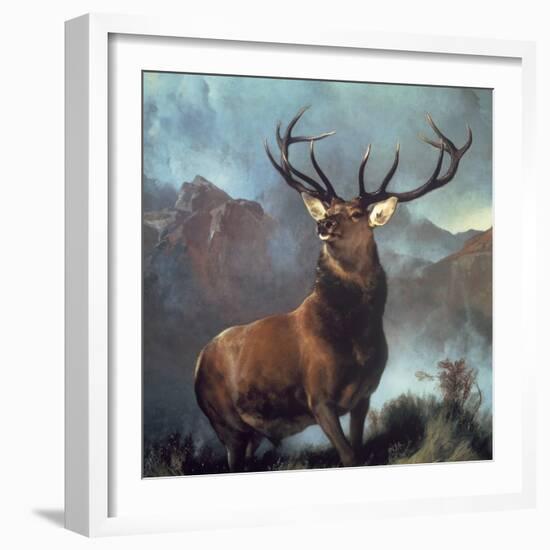 Monarch of the Glen-Edwin Henry Landseer-Framed Art Print