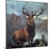 Monarch of the Glen-Edwin Henry Landseer-Mounted Art Print