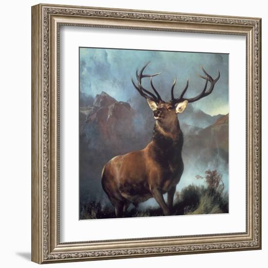 Monarch of the Glen-Edwin Henry Landseer-Framed Art Print