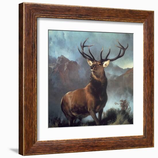 Monarch of the Glen-Edwin Henry Landseer-Framed Art Print