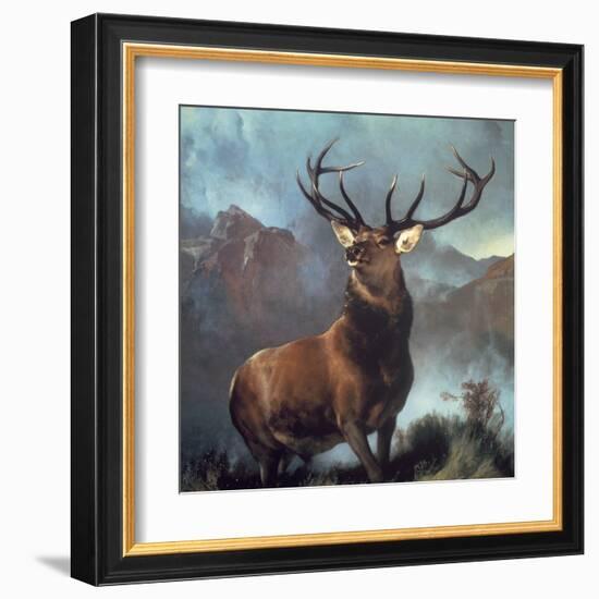 Monarch of the Glen-Edwin Henry Landseer-Framed Art Print