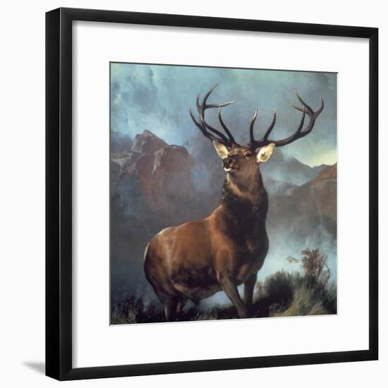 Monarch of the Glen-Edwin Henry Landseer-Framed Premium Giclee Print