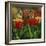 Monarchs and Tulips-William Vanderdasson-Framed Giclee Print